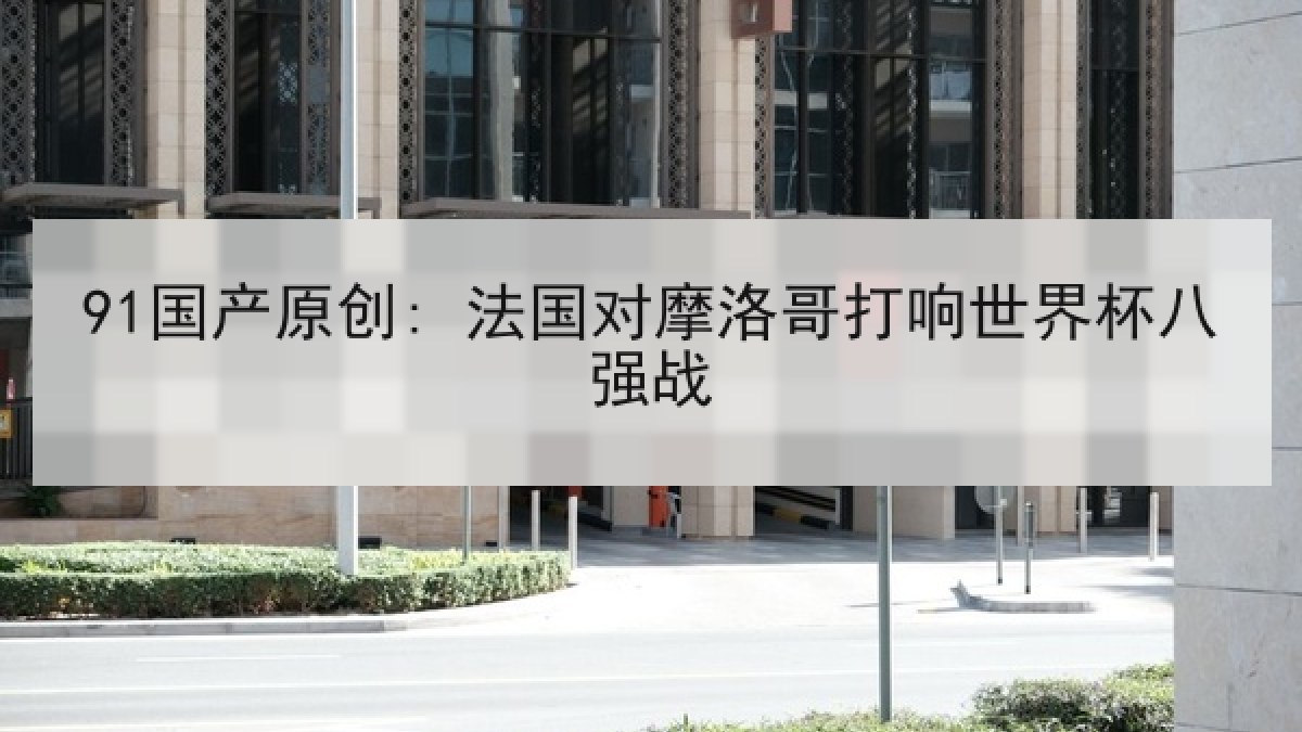 91国产原创: 法国对摩洛哥打响世界杯八强战