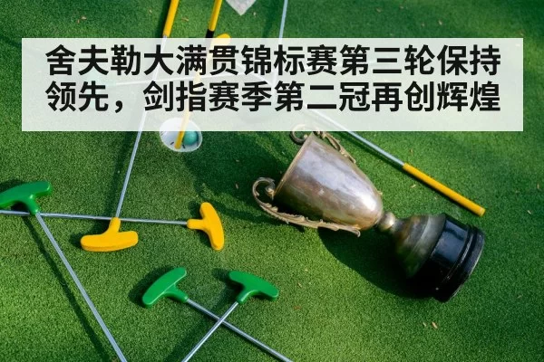 golf trophy celebration