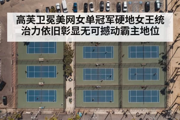 tennis court from above